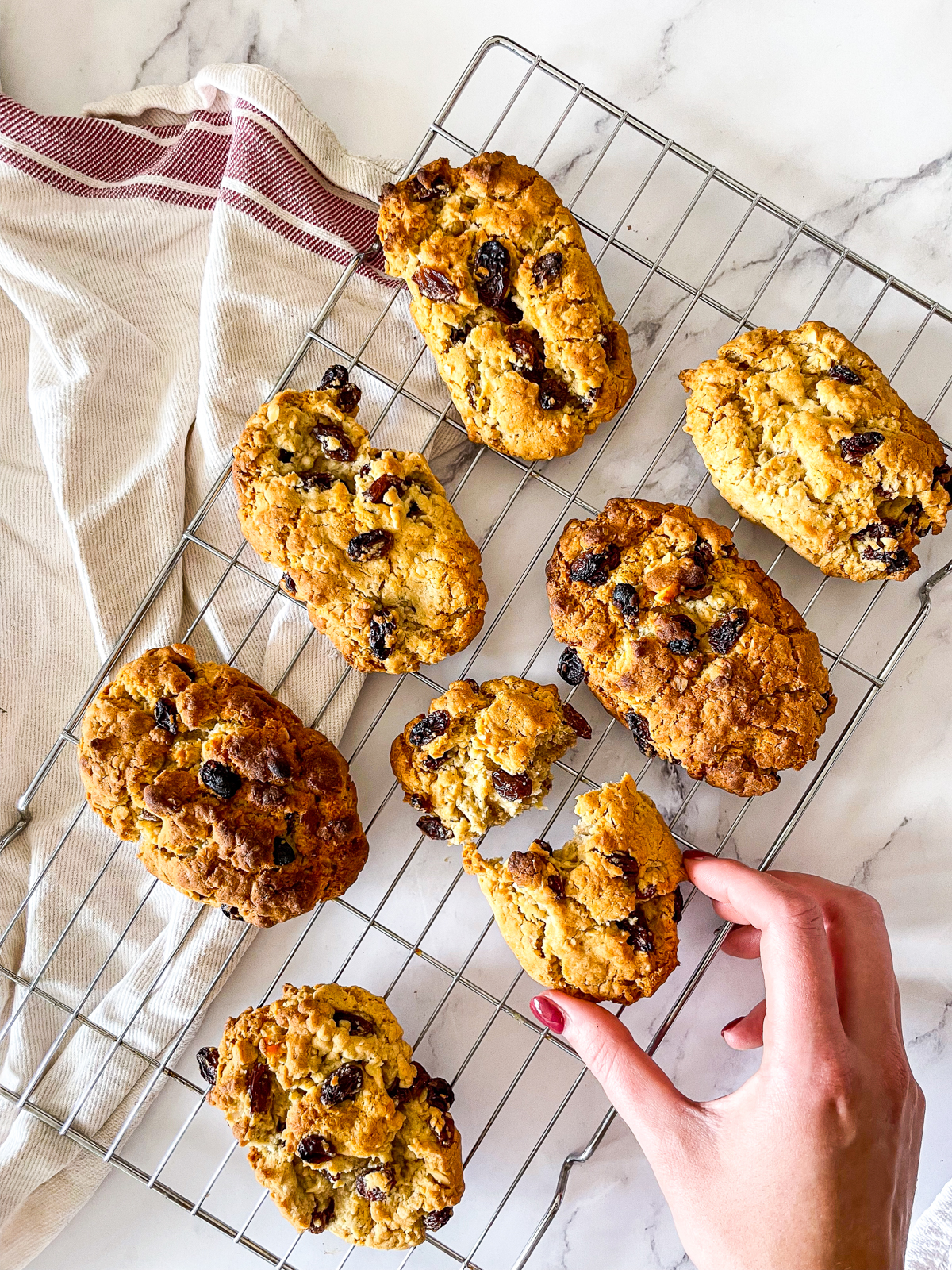 Copycat Costa Fruit & Oat Biscuits (Easily Vegan)