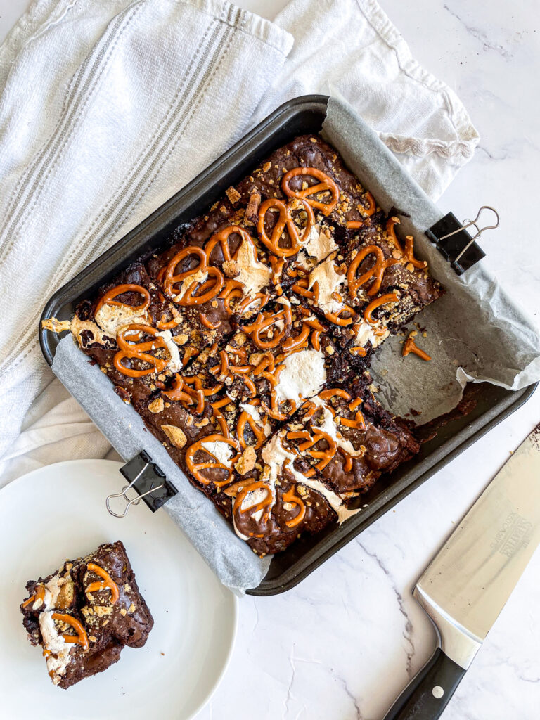 Rocky Road Chocolate Fudge Brownies