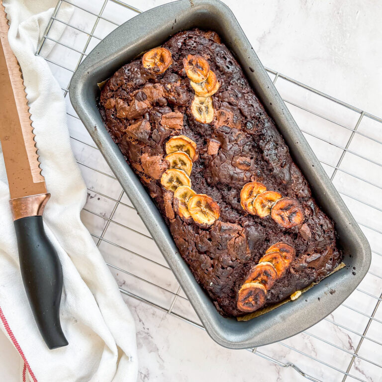 Triple Chocolate Banana Bread