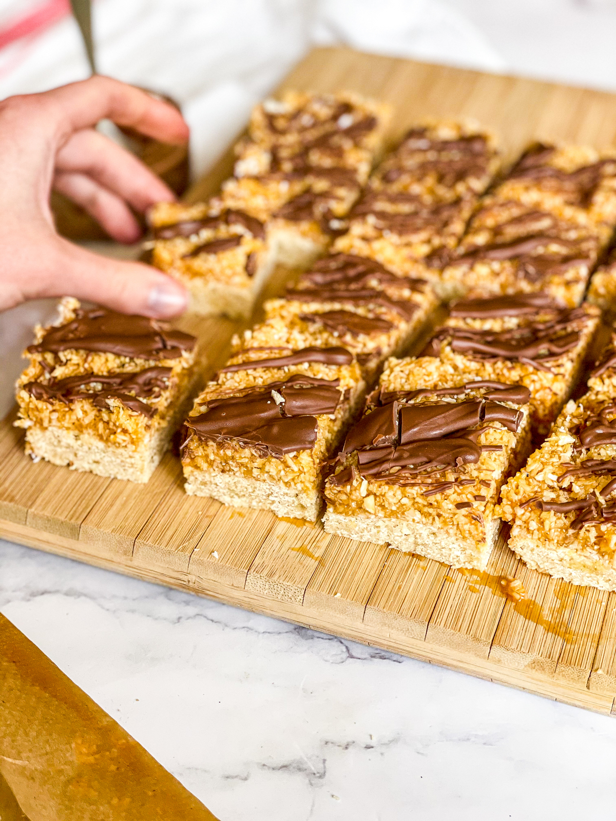 Coconut & Caramel Samoa Shortbread Bars