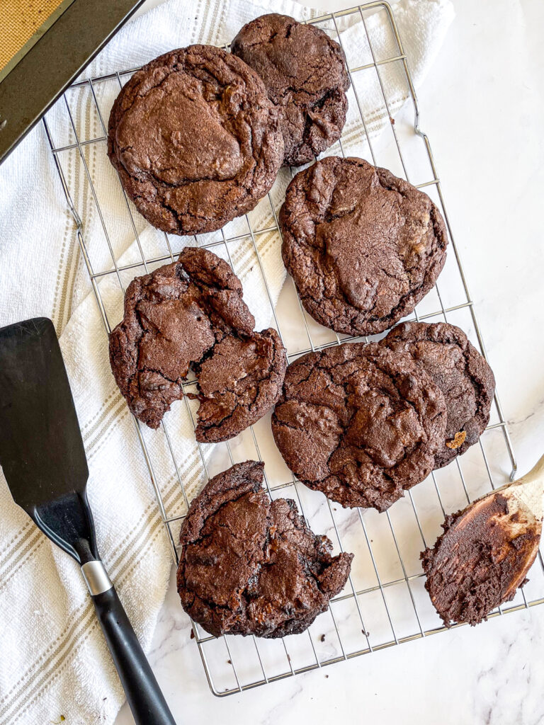 Double Chocolate NYC Style Chunky Cookies