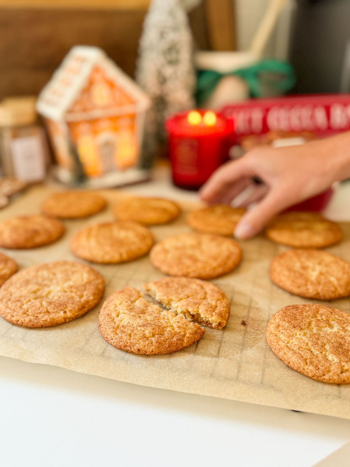 Apple Cider Snickerdoodles