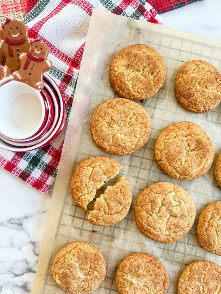 Apple Cider Snickerdoodles (Soft & Chewy Fall Cookies)