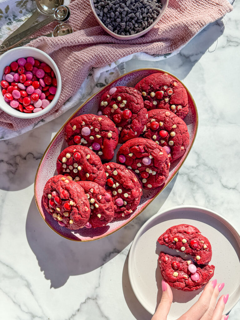 Easy Red Velvet Cake Mix Cookies