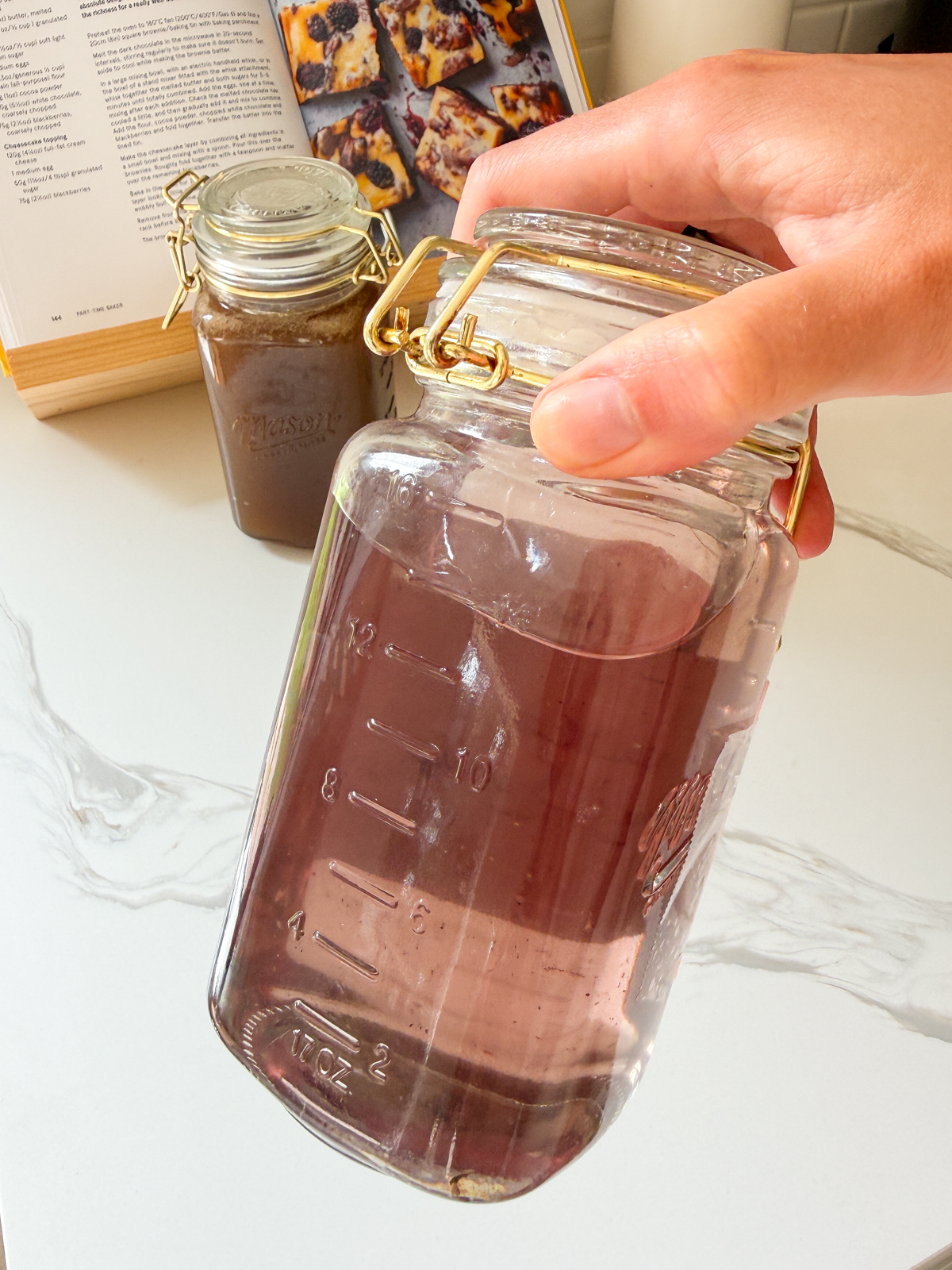 Homemade Lavender Syrup for Matcha