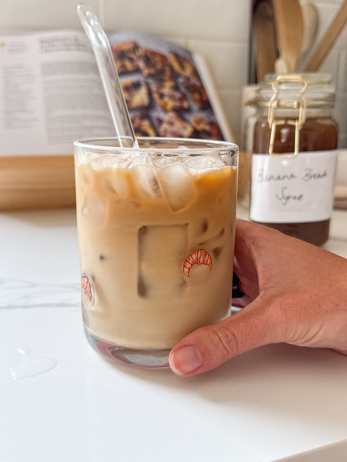 Banana Bread Syrup for Coffee