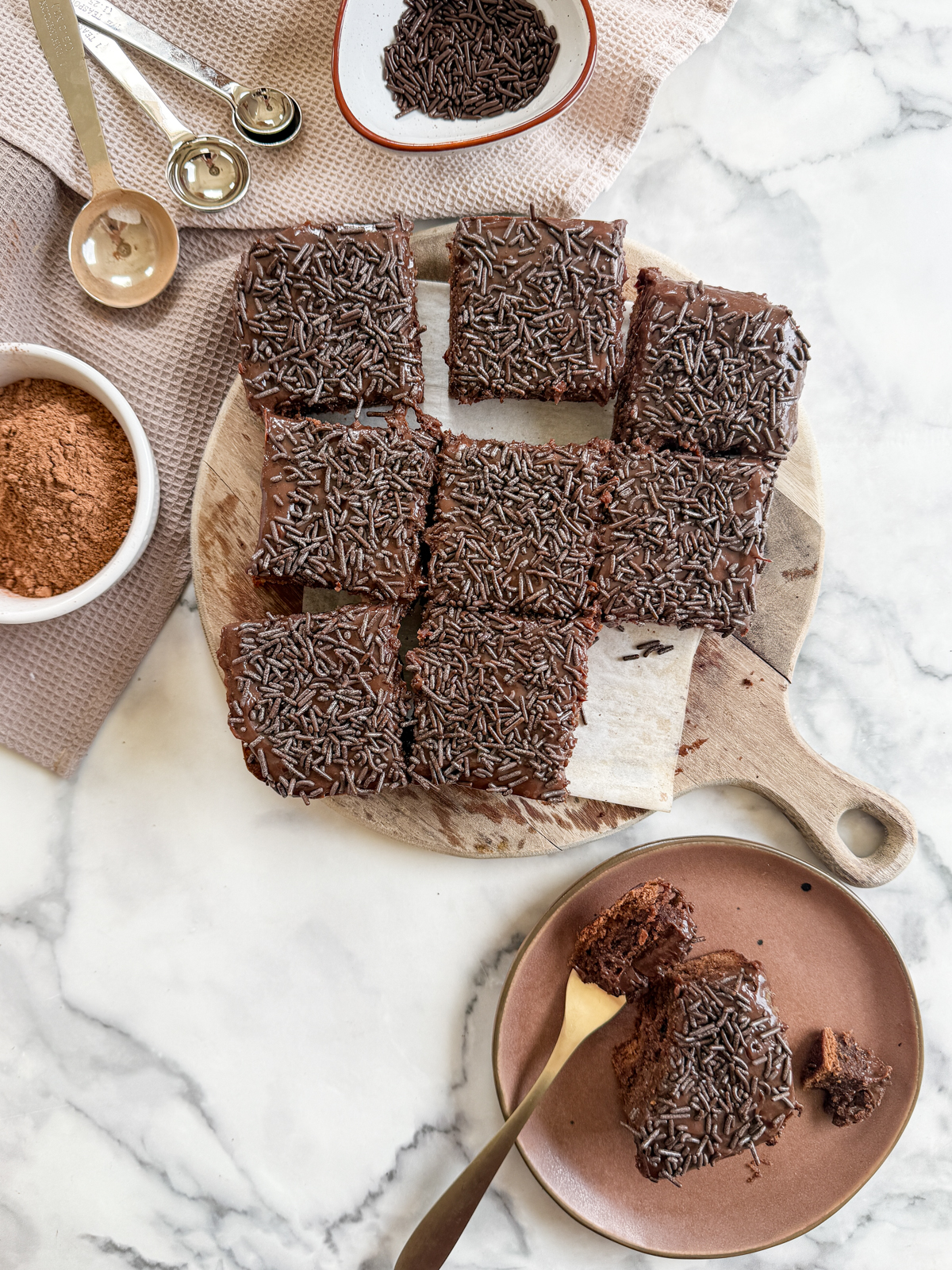 Brigadeiro Brownies